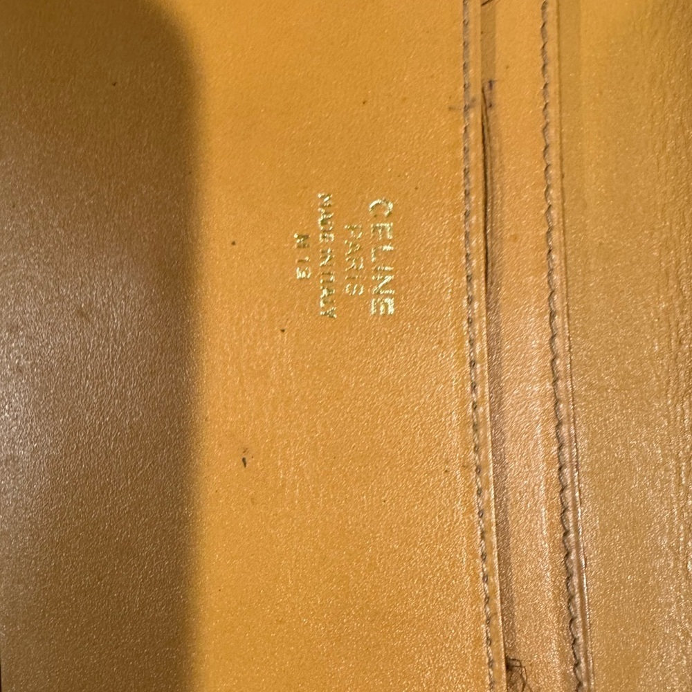 Authentic Celine Vintage Long Wallet. Great Condition - Picture 11 of 14